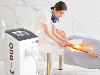 モリバイリトル(mori by little)の写真/メンズ脱毛専門店でも使用されている脱毛機【CUBE DUO】で脱毛メニュースタートします☆お得クーポン有り◎