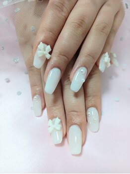 マイネイル(MyNail)の写真/【美爪ワンカラー¥5000】美フォルム形成×大人かわいいうる艶カラーで"ちゅるん指先"へ☆オフィスにも◎