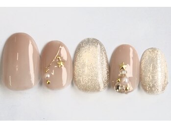 クリスマスネイル