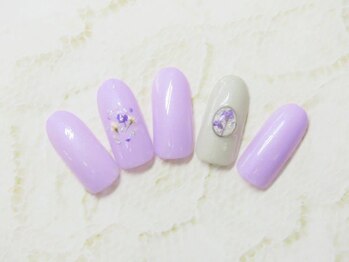 押し花デザイン