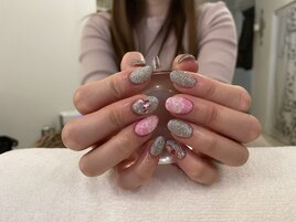 キャメルｘお花×キラキラ