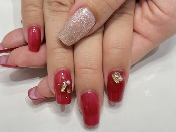 クォーターリゾートネイル(QUARTER RESORT nail)/シースルーネイル☆