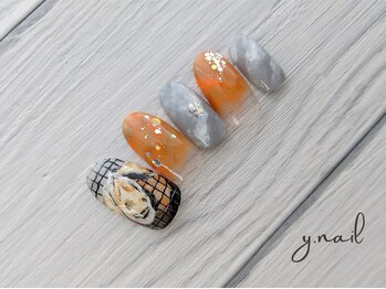 ワイネイル(Y.nail)/焼き牡蠣ネイル