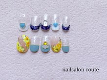 ネイルサロン ルート 二子玉川(nailsalon route)/2月キャンペーンネイル初回¥7380
