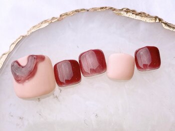 ネイルサロンフォーユー(for u)/ぷっくりネイル￥6500