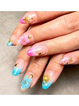 ラキネイル(LAKI Nail)/夏ネイル