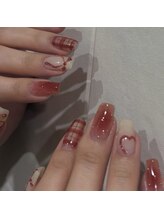 サトリネイルルーム(Satoril..nail room)/チェックネイル