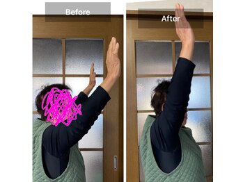 パルタージュ(Partage)/肩の可動域が広がった!