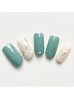 お花 手書き フラワー