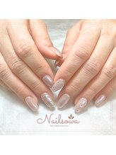 ソワ(sowa)/さりげなく輝くうるつやネイル