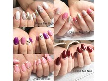 ドレスミーネイル(Dress Me Nail)の雰囲気（初回限定デザイン￥5,500☆10パターンの中からお選びください♪）