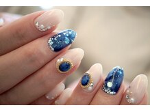 ノンブリック 並木店(Nomblic)/オーロラブルーンネイル