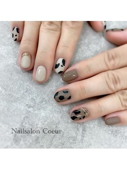 ネイルサロン クール(Nailsalon Coeur)/アニマルネイル