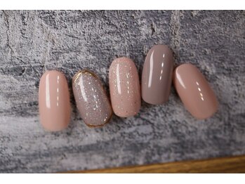 マックスオーガニックネイルサロン/特許美フォルム上質ベージュ