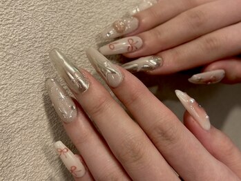 アイネイルズ 町田店(I nails)の写真/スカルプワンカラー13000円・スカルプ付け放題18000円(1センチ以内)☆ロングネイル楽しみたい方はこちら♪