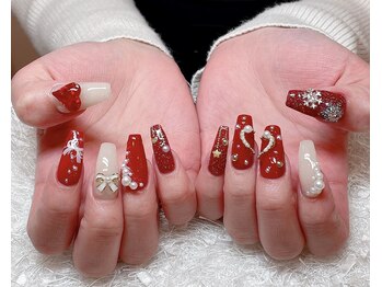 レアネイル 新宿(le'a nail)/ゴージャスネイル