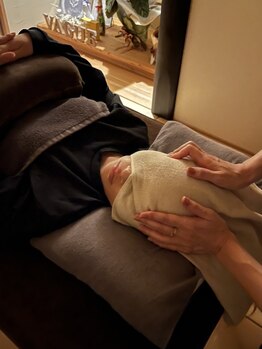 ヘッドスパで癒されたい