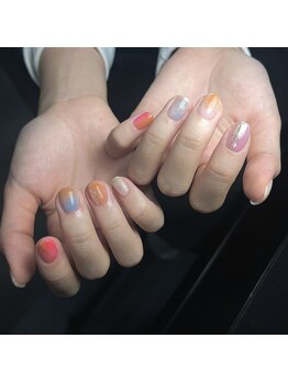 ピピーネイルズ 新宿(PIPPY NAILS)/マーブル
