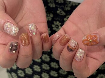 ネイルアバンス 鳳店(Nail AVANCE.)の写真/持ち込みデザインOK☆ニュアンス/大理石/韓国ネイル/ガラスフレンチ等★フィルイン施術でモチが良い♪