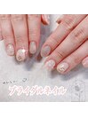 綺麗目に☆ブライダルネイル