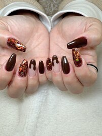 トレンドカラーで可愛く