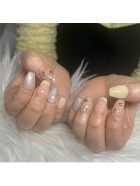 春のイエローネイル