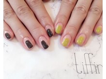 ネイルサロン ティフィン(tiffin)/個性派塗りかけネイル