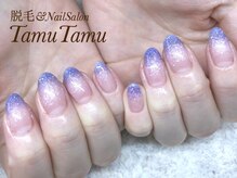 ネイルサロン タムタム(Nail Salon TamuTamu)/ラメグラデーションネイル