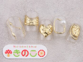 ネイルサロン きのこ/選べるデザインＬコース