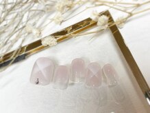 ネイルアンドアイラッシュ ブレス エスパル山形本店(BLESS)/大人きれいめネイル♪