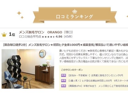 オランゴ(ORANGO)の写真