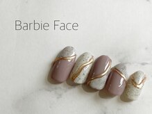 バービーフェイス 恵比寿(Barbie Face)/ニュアンスパウダーネイル