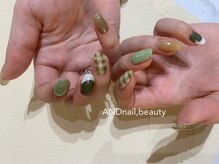 アンドネイル ビューティー(AND nail,beauty)/チェックネイル/パラジェル