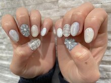 ボージュ バイ ルアナネイル(BeauJu by Luana Nail)/ぷくぷくお花ネイル