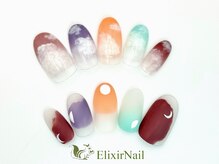 エリクサーネイル 五反田(Elixir Nail)/定額c やり放題/クーポン使用