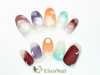 エリクサーネイル 五反田(Elixir Nail)/定額c やり放題/クーポン使用