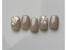 ガレリアエレガンテ KHビル店(GALLARIA Elegante)/シンプルキラキラぷっくりアート