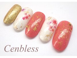 ハンド★和風ネイル・Pプラチナ
