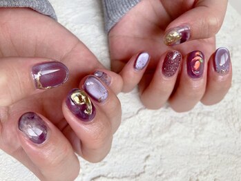 コーシェリ(koselig)/成人式ネイル