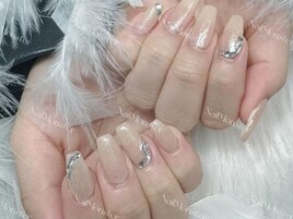 ワンカラー＋4本デザイン