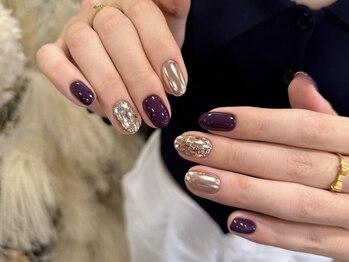 ベストネイル 池袋東口店(Best Nail)/シンプル持ち込みデザイン