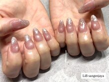 リブ 三軒茶屋(LiB)/ラメグラデーションデザイン