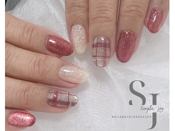 シンプル!ニュアンスネイル