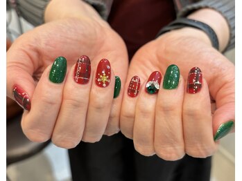 エメソワ(aimer soi)/クリスマスネイル