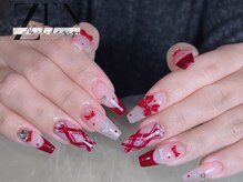 ゼン ネイル デザイン 池袋(ZEN NAIL DESIGN)/* 長 さだしやり放題×つけ放題