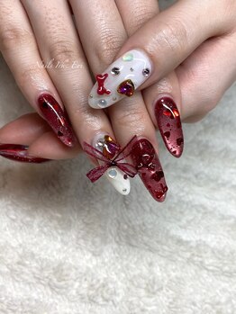 ネイルズ イルク(Nails Irk)/バレンタインネイル