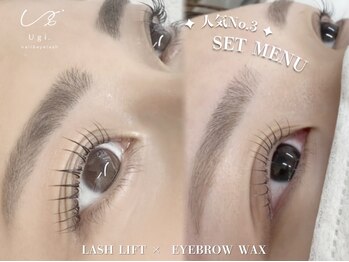 ウギ 中崎町(Ugi.)/人気No3◇まつげ×眉毛SET