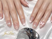 ジュティア ネイル バイ リブレイズ 京都市役所前(JuTia Nail by Live raise)の雰囲気（ワンカラー/ハンドケア/長さだし/フレンチ/ワンホン/オフィス）