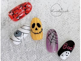 ハロウィンネイル