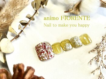 アニモ フィオレンテ せんげん台西口店(animo FIORENTE)/【定額フットネイル】¥8500